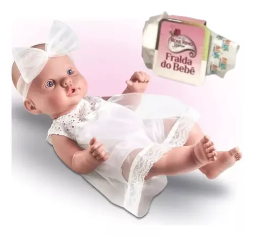 Roupa para Boneca Bebê Reborn Laura Baby Menino 590 - Azul/Amarelo