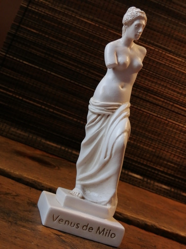 Escultura De La Venus Del Milo Miniatura Arcilla Chinoin