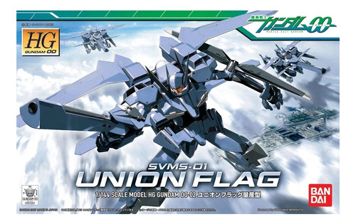 Bandai Maqueta 1/144 Hg Svms-01 Union Flag Gundam 00