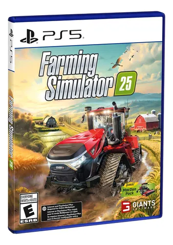 Jogo Farming Simulator 25 Ps5 Físico Novo Lacrado