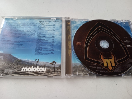 Molotov · Apocalypshit - Cd Imp Argentina / Mb Estado Estándar (Usado)