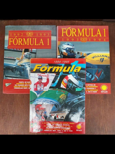 Imagem 1 de 5 de Lote Com 3 Anuários Formula 1