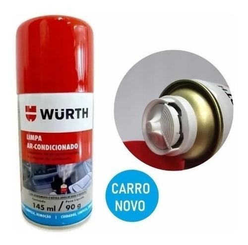 Limpa Ar-condicionado Automotivo Wurth 145ml 90g