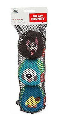 Juego De Pelotas De Juguete Para Mascotas De Disney Perros O