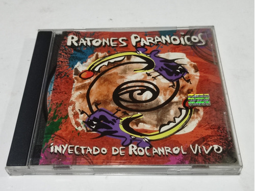Cd Ratones Paranoicos Inyectado De Rocanrol Vivo Original