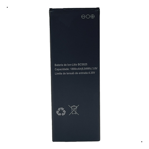 Flex Bateria Bcs025 Compativel Com Ms40s P9025 + Kit Reparo