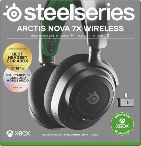 Audifono Steelseries Arctis Nova 7x Wireless Pc Ps4 Xbox