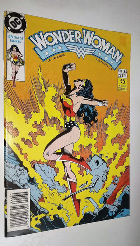 Wonder Woman Comic Nro 34 Zinco En Español