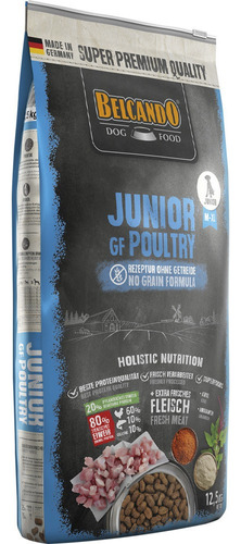 Alimento Belcando Junior Gf Poultry 12,5 Kgs