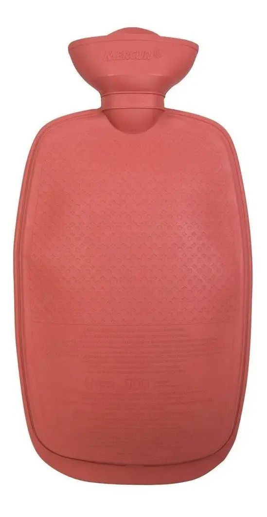 Bolsa Para Agua Quente Grande 2 Litros Bc0014 Mercur Cor Bordô