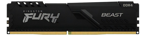 Memoria de escritorio Kingston Fury Beast de 8 GB, DDR4, 3600 MHz