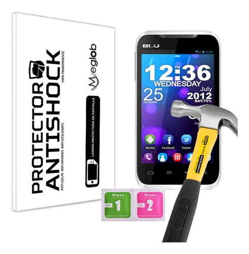 Protector De Pantalla Anti-shock Blu Elite 3 8