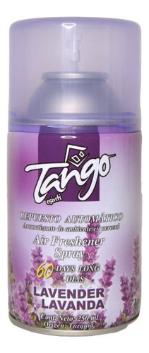 Desodorante De Ambiente Repuesto Tango 250 Ml Lavanda