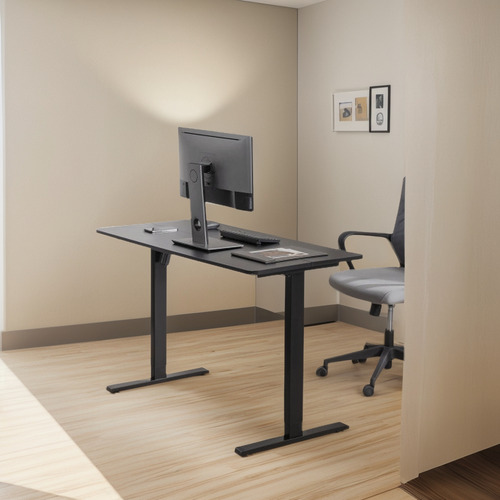Escritorios Con Altura Ajustable Tablero 120cm