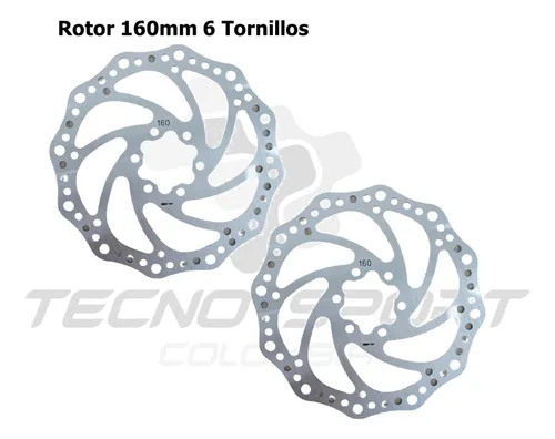 Freno Disco Shimano Hidraulico Manzanas Rotor 6 Tornillo Mtb