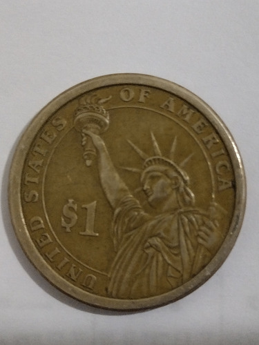 Moneda De 1$ Del 1er Presidente De Eeuu George Washington