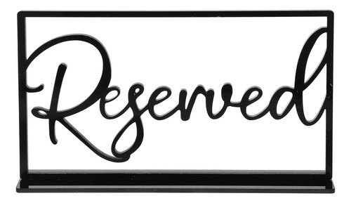 Banderas Personalizadas Reserved Table Mark Business