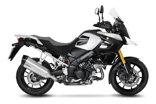 Exosto Slip-on Leovince Lv12 Suzuki V-strom 1000 Abs/ Xt