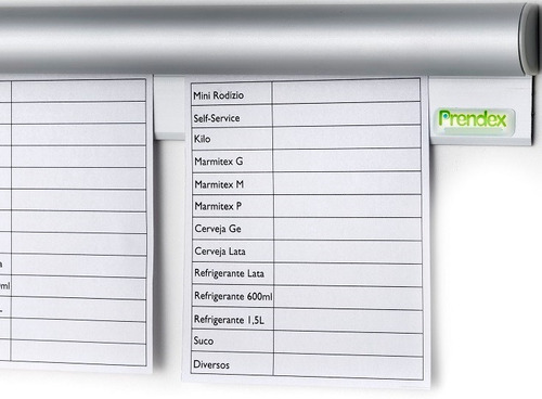 Porta Comanda Prendex - Kit (2 Unid X 100cm)+(1 Unid X 50cm)