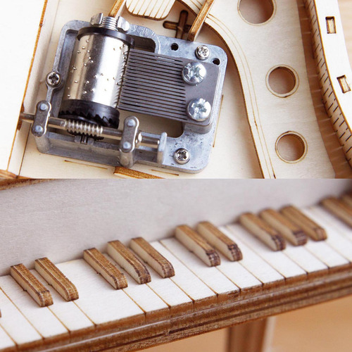 Fs Caja De Música Para Piano, Coordinación Mano-ojo, Estilo