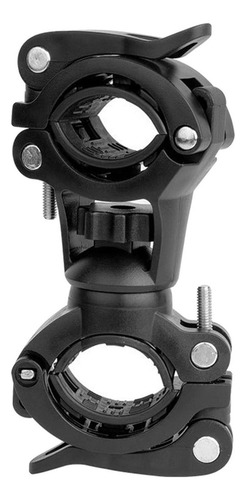 . Portalámparas For Linterna De Bicicleta, Color Negro