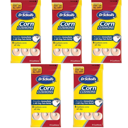 Dr. Scholl De Maíz De Cojines5 Pack = 45 Cojines