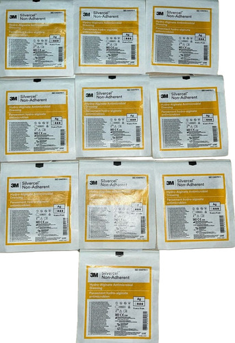 10 Uni Silvercel Non Adherent Hydro Alginate Ag-3m(11x11cm)