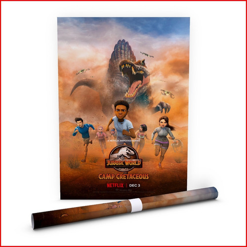 Poster Serie Jurassic World Camp Cretaceous #6 - 40x60cm