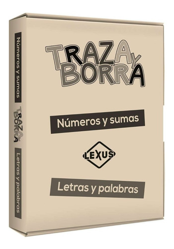 Libro Traza Y Borra Letras Y Palabras