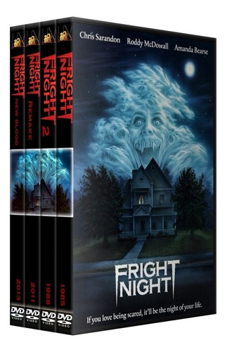 Fright Night 1 2 3 4la Noche Del Espanto Saga Completa 4 Dvd