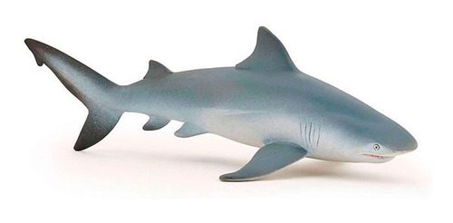 Figura Papo - Tubarão Cabeça Chata - 15cm Comprimento