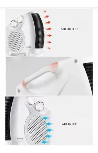 Calefactor Eléctrico Termoventilador 2000w