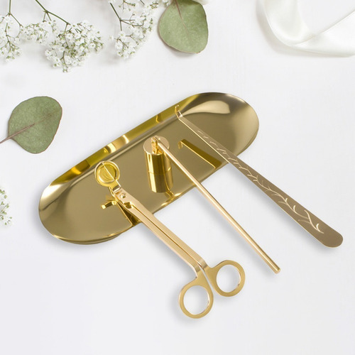 Juego De Accesorios Para Velas 4 En 1 De Regalo