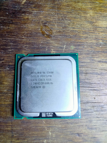 Procesadores Intel Pentium Dual Core E5800 Y E5200 Ojo Leer