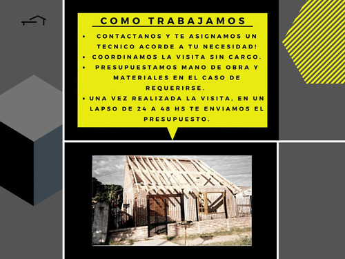 Imagen 2 de 9 de Techista Zona Sur Chapa Teja Reparaciones Y Const Nuevas