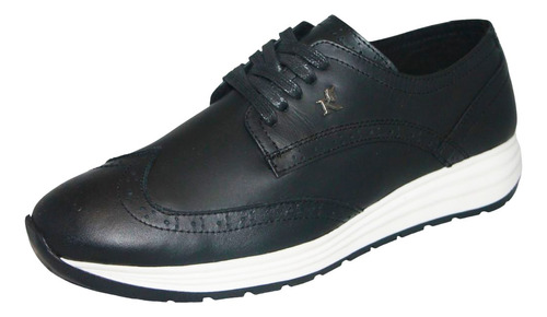 Zapatos Deportivo Peskdores Brogue Negro