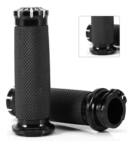 Empuñaduras Para Moto Le Bar Cruiser Chopper De 1 Pulgada, C