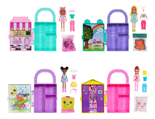 Polly Pocket Set De Juego Multicolor Con Muñeca