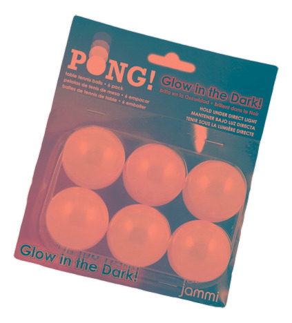 Resplandor De Jammi Pelotas De Ping Pong