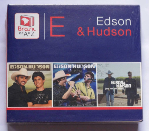 Cd Box Edson & Hudson Brasil De A A Z (3 Cds) Novo Lacrado!!