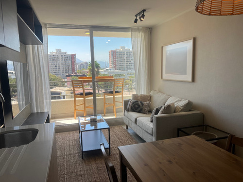 2dorm 2baños + Est + Bod, Moderno, Full Amoblado, Todo Nuevo