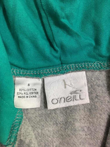 Oneill Sudadera Deportiva Para Dama Talla S Algodón Gorro (Usado)