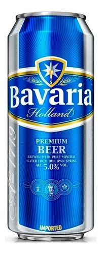 Cerveza Bavaria Premium  Importada  Lata 500 Ml.