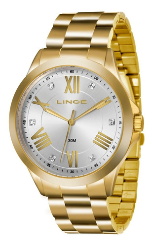 Relogio Lince Feminino Lrgj046l S3kx Dourado Lançamento