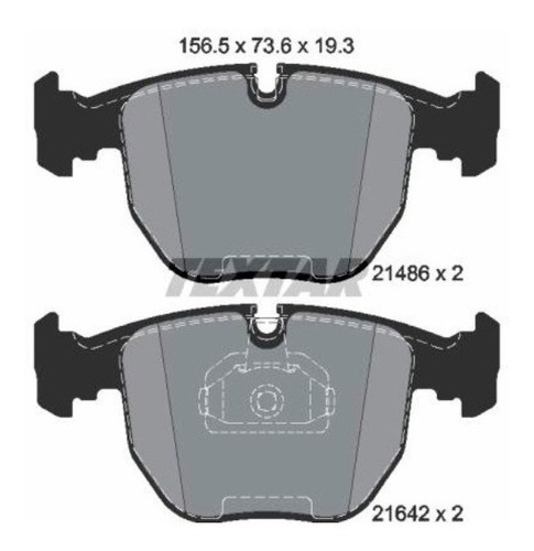 Pastilhas De Freio Dianteira Bmw X5 3.0 I 2000-2007 (e53)