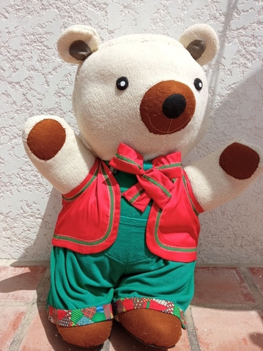 Oso De Peluche Para Decoración De Navidad