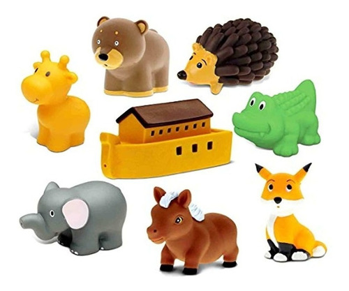 Dollibu Bath Buddies Noahs Ark And Critters Juguetes De Hule