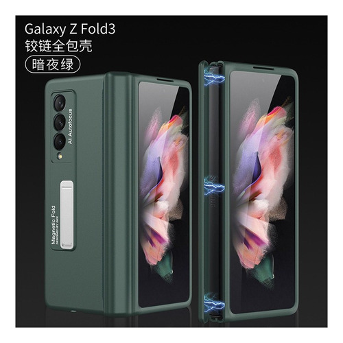 Cubierta Magnética De Vidrio Templado For Samsung Galaxy Z