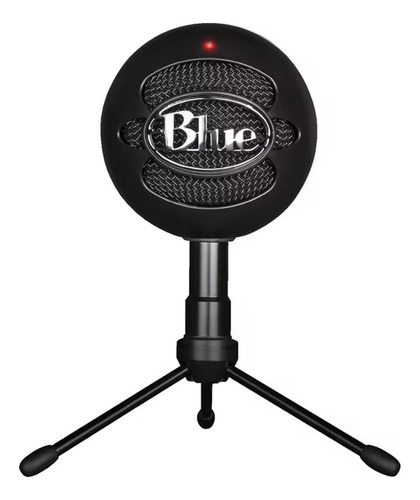 Blue Snowball Usb Microfono Negro Brillo