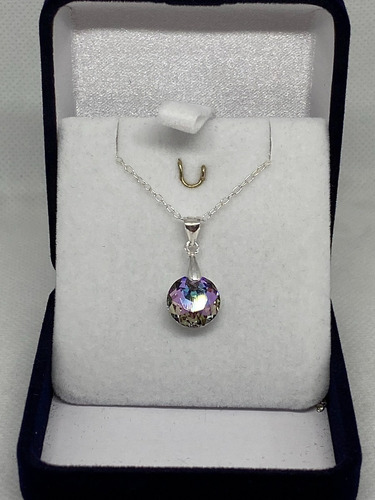 Punto De Luz Classic Cut Vitrail 10 Mm, Made With Swarovski